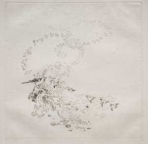 Parisian Service (ハビランド サービス): Sunset (no. 11) 作： Felix Bracquemond