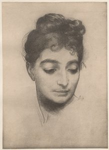 肖像画 作： Felix Bracquemond