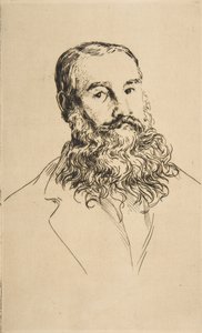 チャールズ・リーランドの肖像、1871年。