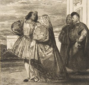 ベネチアン プロムナード ベネチアン プロムナード、1863 年。 作： Felix Bracquemond