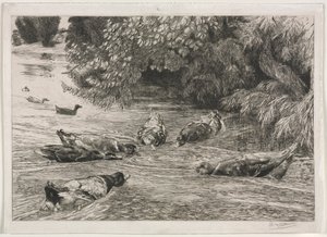 クエスチョンマーク（1865年頃 作： Felix Bracquemond