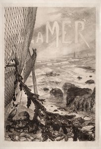 海、1905。 作： Felix Bracquemond