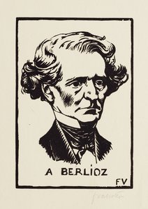 ベルリオーズ、1891年 作： Felix Edouard Vallotton