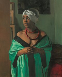 アイシャ。 1922 作： Felix Edouard Vallotton