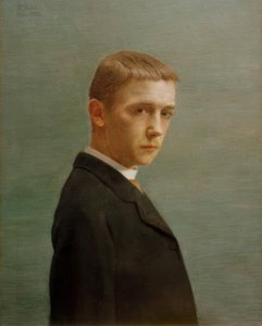 20歳の自画像 作： Felix Edouard Vallotton