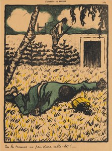 犯罪と罰VII、764：Youll find thats itかなり難しい！,, 1901。 作： Felix Edouard Vallotton