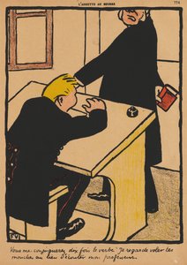 犯罪と罰XVII、774：あなたは1871年に活用するものとします。 作： Felix Edouard Vallotton