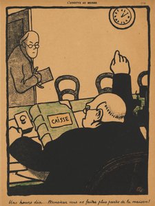 犯罪と罰XV、772：過去1回、1871年。 作： Felix Edouard Vallotton