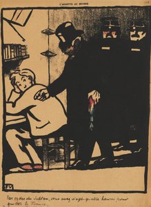 犯罪と罰XXI、778：スルタンの命令による、1869。 作： Felix Edouard Vallotton