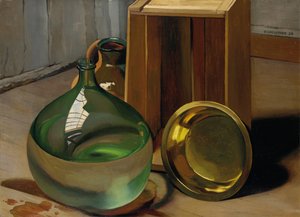デミジョンとクレート、1925年 作： Felix Edouard Vallotton