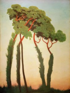 最後の光線 作： Felix Edouard Vallotton