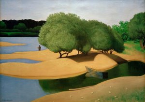 ロワールの砂 作： Felix Edouard Vallotton