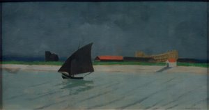 セーヌ河口（海景） 作： Felix Edouard Vallotton