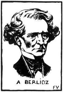 エクトル・ベルリオーズ 1803-1869, 1891. 作： Felix Edouard Vallotton