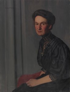 ヘディ・ハーンローザー、1908年。 作： Felix Edouard Vallotton
