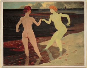 女主人と使用人 作： Felix Edouard Vallotton