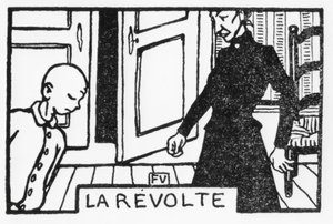 反乱 作： Felix Edouard Vallotton