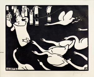 アラート 作： Felix Edouard Vallotton