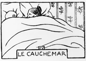 悪夢 作： Felix Edouard Vallotton