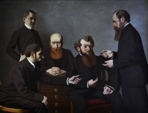 5 人の画家 5 人の画家: フェリックス ヴァロットン、ピエール ボナール、エドゥアール ヴュイヤール... 1902-1903。 作： Felix Edouard Vallotton