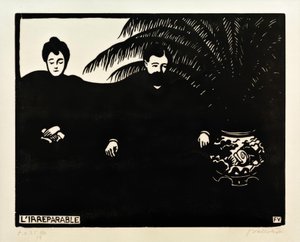 取り返しのつかない 作： Felix Edouard Vallotton
