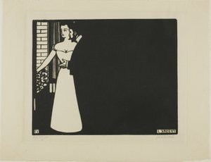お金、Intimacys のプレート 5 作： Felix Edouard Vallotton