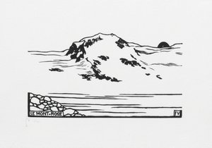 モンローズ（1892年） 作： Felix Edouard Vallotton