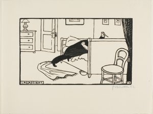 殺人者 作： Felix Edouard Vallotton