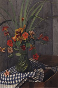 キンレンカ、1920 作： Felix Edouard Vallotton