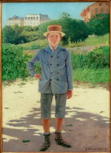 若いデリスルの肖像 作： Felix Edouard Vallotton