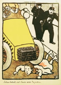 まずは敬礼、県内のお車です！ 作： Felix Edouard Vallotton