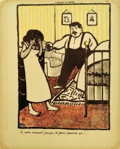 あなたのお母さんはそれを渡しませんでしたか？ 作： Felix Edouard Vallotton
