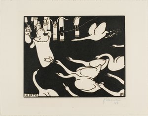 アラーム 作： Felix Edouard Vallotton