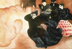 強風、1894年頃 作： Felix Edouard Vallotton