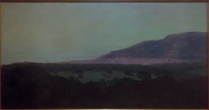 夕方のトルヴィル 作： Felix Edouard Vallotton