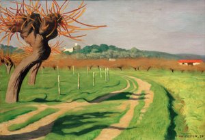 カーニュバレー 作： Felix Edouard Vallotton