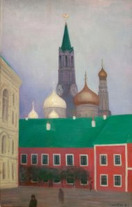 クレムリンの夕景 作： Felix Edouard Vallotton