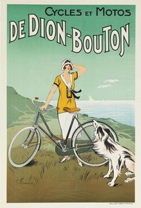 Dion-Bouton Cycles and Motorcycles、1920 年代。 作： Felix Fournery