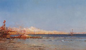 コンスタンティノープルの眺めc。 1911 作： Félix Ziem