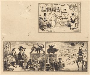 ラブリック住所 作： Felix Hilaire Buhot