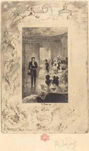 婚約者（婚約者） 作： Felix Hilaire Buhot