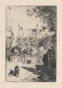 地方 - オルレアン・ヴァローニュ家、1860-98年。 作： Felix Hilaire Buhot