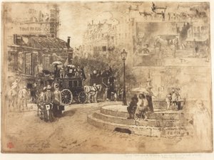 Place Pigalle in 1878 (Place Pigalle in 1878)