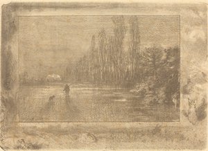 リトル ハンター リトル ハンター、1892 年。 作： Felix Hilaire Buhot