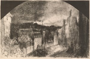 1892 年 7 月 14 日のモンマルトルのフランス革命記念日のモンマルトル。