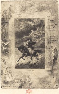 Ryno et Hermangarde、18791880。 作： Felix Hilaire Buhot