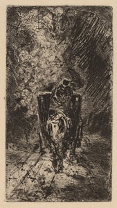 脾臓と理想 作： Felix Hilaire Buhot