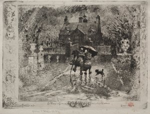 田舎の隣人、1879-1880。