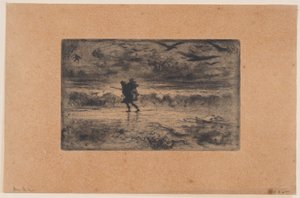 海景画家 海景画家、1860-98。 作： Felix Hilaire Buhot