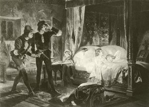 リチャード王。 Act IV-Scene III（グラビア） 作： Felix Octavius Carr Darley